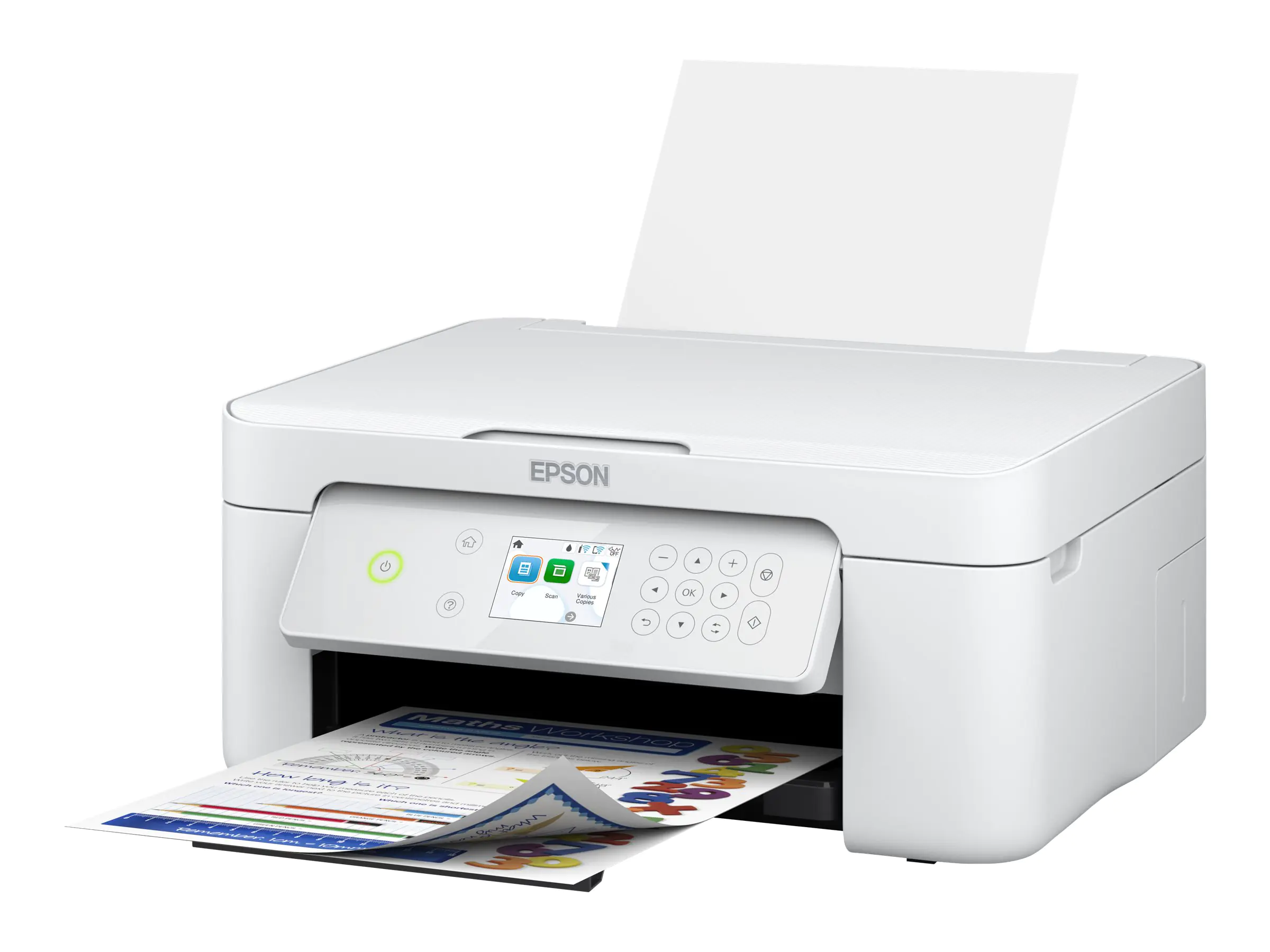 Epson Expression Home XP-4205 - Multifunktionsdrucker - Farbe - Tintenstrahl - A4/Legal (Medien) - bis zu 10 Seiten/Min. (Drucken) - 100 Blatt - USB, Wi-Fi - weiß
