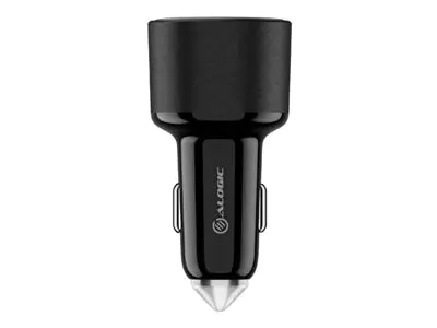 ALOGIC Rapid Power - Auto-Netzteil - mit 100W Ladekabel - 100 Watt - PD 3.0, QC 3.0 (USB, 24 pin USB-C) - Space-grau