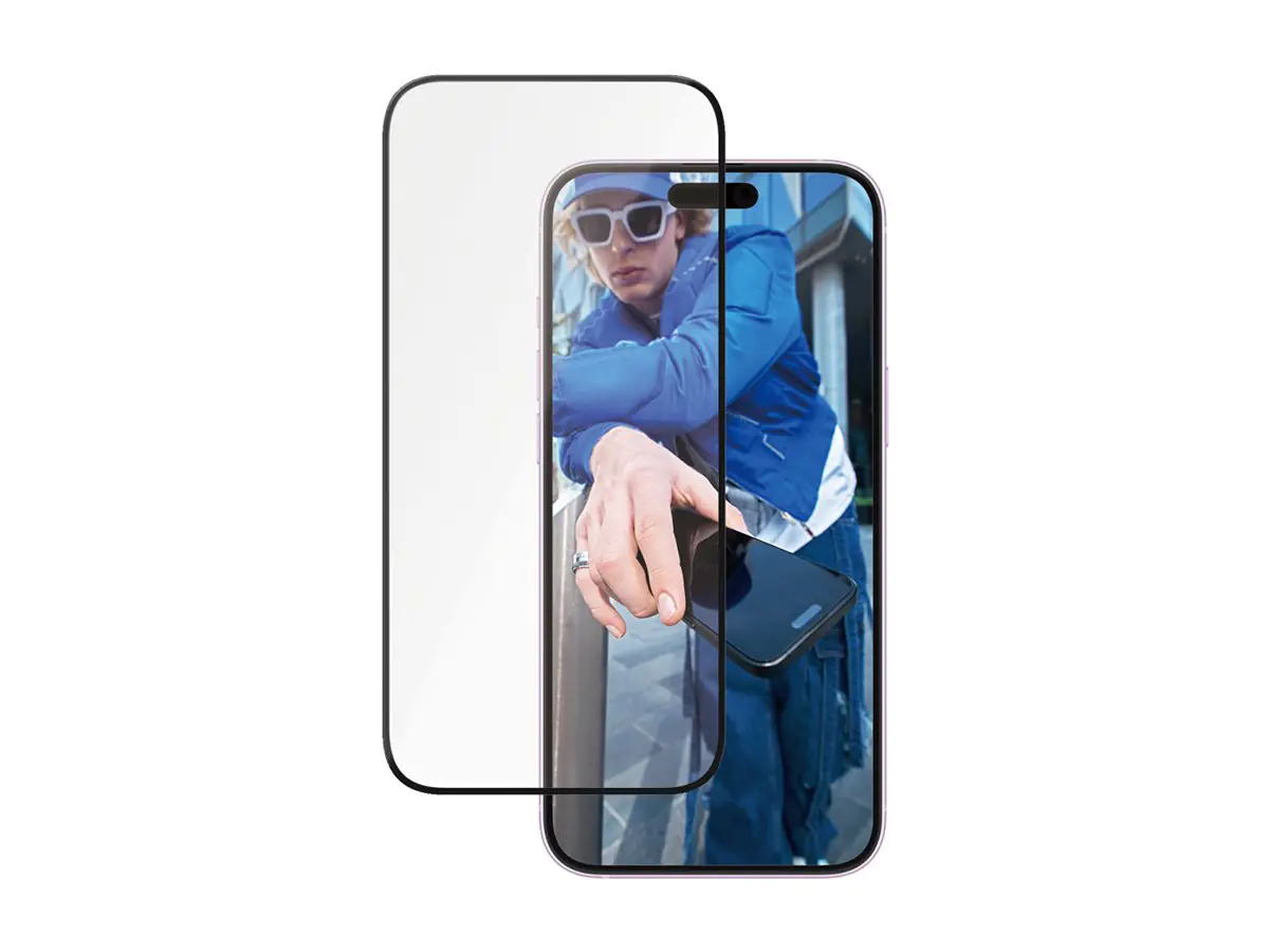 PanzerGlass Bildschirmschutz für Handy - ultrabreite Passform
