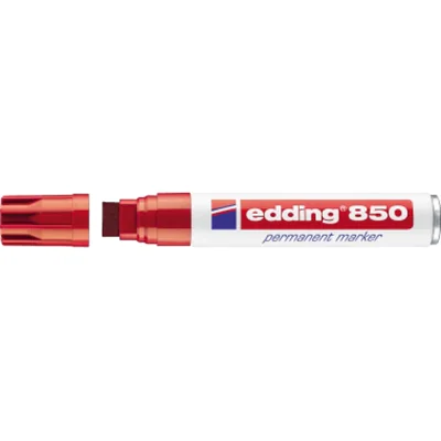 edding Permanentmarker 850 4-850002 5-16mm Keilspitze nachfüllbar rt