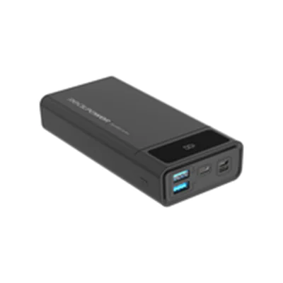 RealPower PB-20k PD, 20000 mAh, 18 W, Schwarz 306949