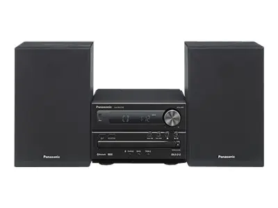 Panasonic SC-PM254 - Microsystem - 2 x 10 Watt - Schwarz