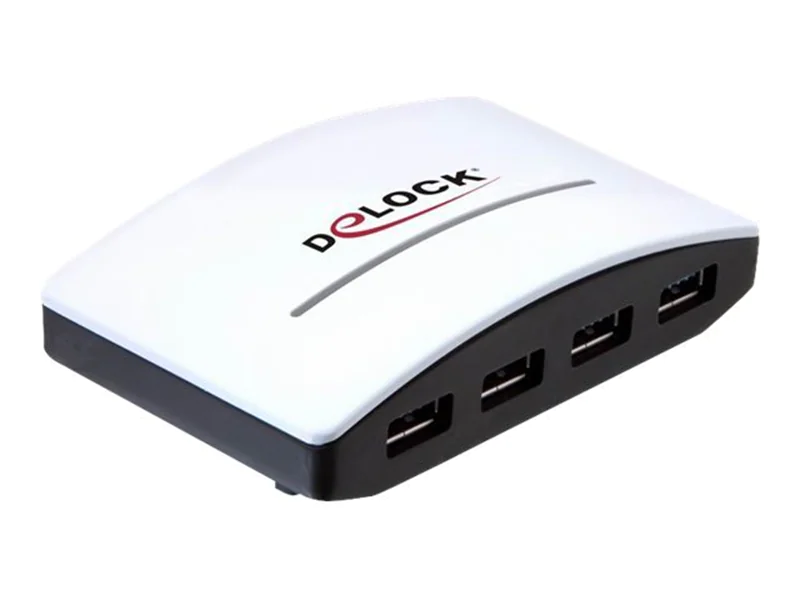 DeLock USB 3.0 externer HUB 4 Port - Hub - 4 x SuperSpeed USB 3.0 - Desktop