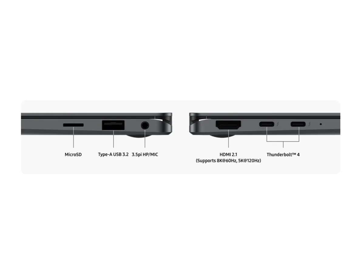 Samsung NP960Q Book5 Pro 360 16'' Ultra7 16 GB+ 1 TB Gray - 1.000 GB - 16 - Convertible - Core Ultra