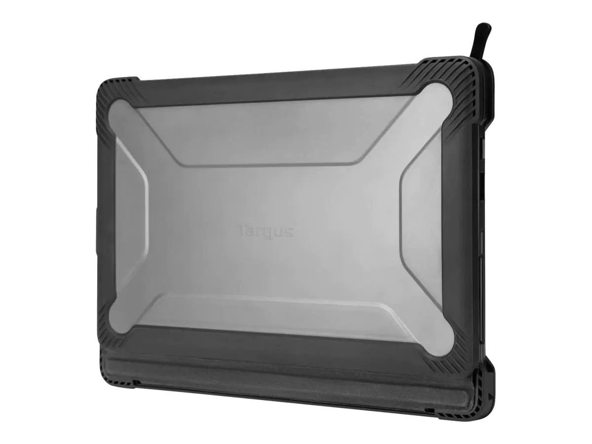 Targus SafePORT Rugged Max - Flip-Hülle für Tablet - widerstandsfähig - gehärtetes Polycarbonat, Thermoplastisches Polyurethan (TPU) - Grau - für Microsoft Surface Pro (Mitte 2017), Pro 4, Pro 6, Pro 7
