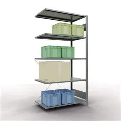 SCHULTE Regal MULTIplus150 12765 Anbau 2.000x1.000x600mm 5Böden vz