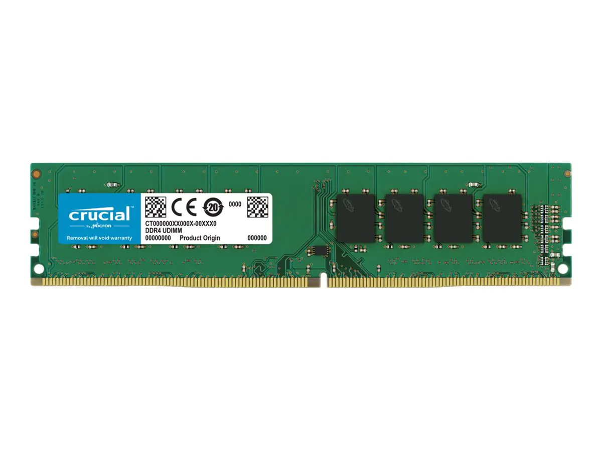Crucial - DDR4 - Modul - 16 GB - DIMM 288-PIN - 3200 MHz / PC4-25600 - CL22 - 1.2 V - ungepuffert - non-ECC