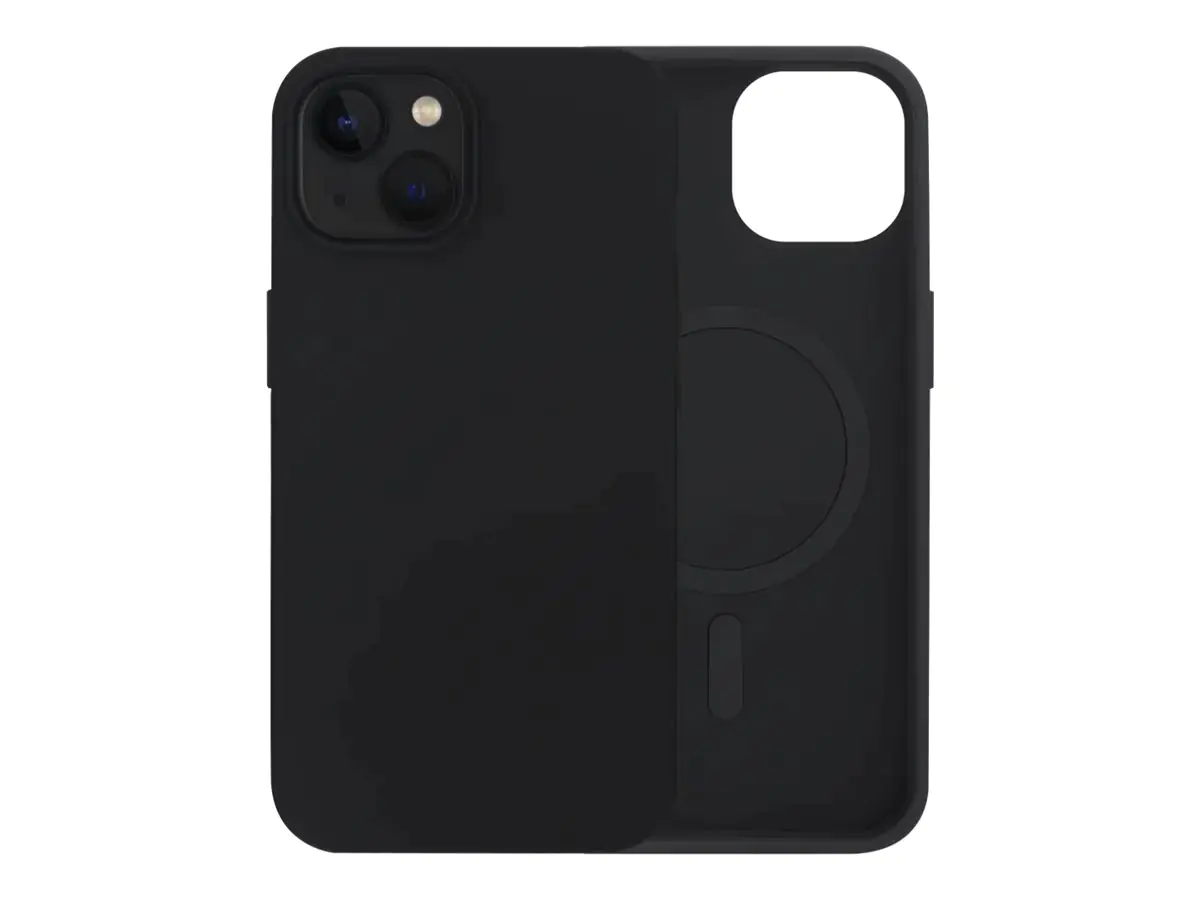 dbramante1928 Iceland Ultra - Hintere Abdeckung für Mobiltelefon - kompatibel mit MagSafe - Kunststoff, D3O - Schwarz - für Apple iPhone 15 Plus
