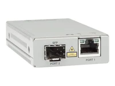 Allied Telesis AT MMC2000/SP - Medienkonverter - 1GbE - 10Base-T, 1000Base-X, 100Base-TX, 100Base-X, 1000Base-T - RJ-45 / SFP (mini-GBIC) - bis zu 550 m - 850 nm