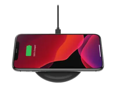 Belkin BoostCharge - Induktive Ladematte - 10 Watt - Schwarz