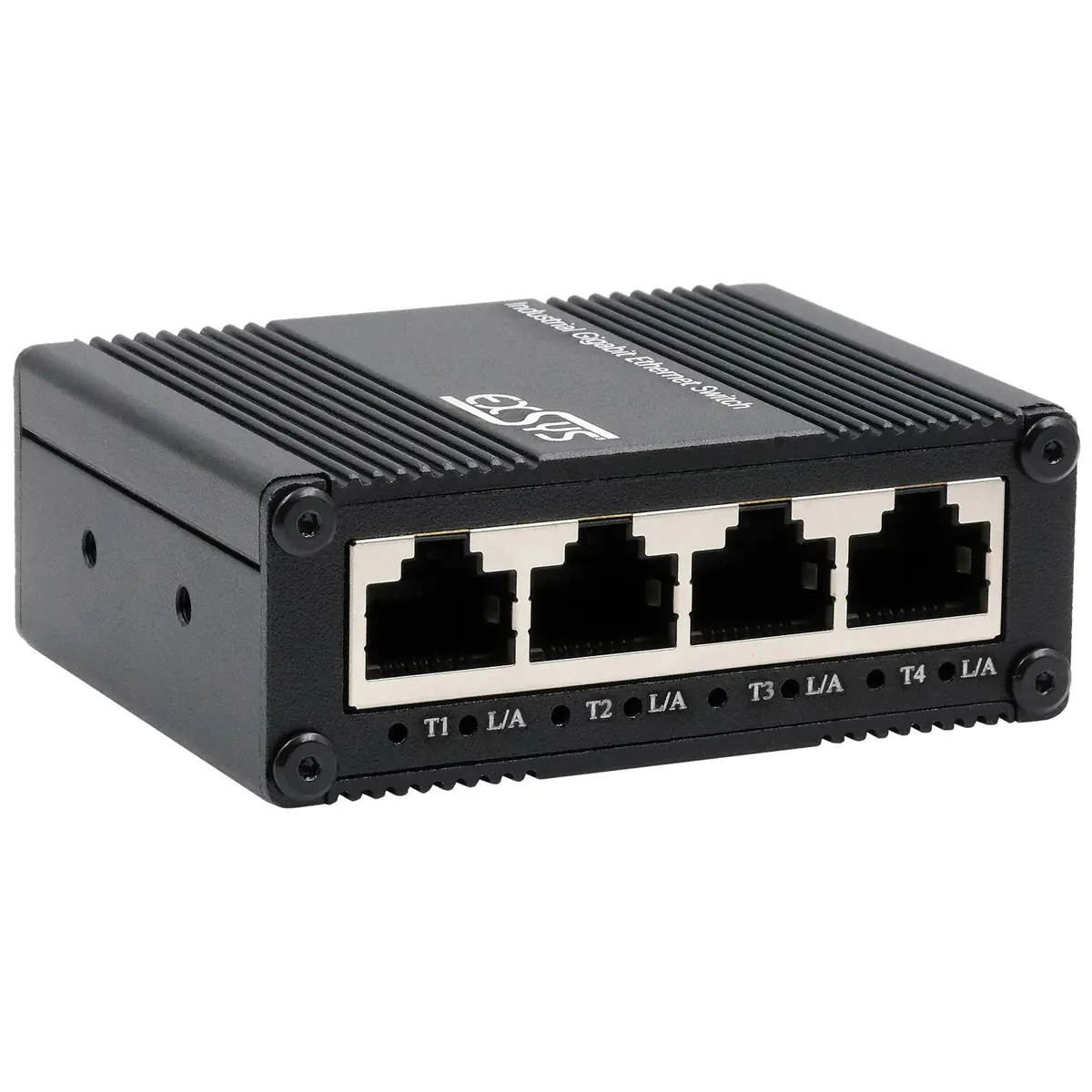Exsys Switch Micro Industrie Gbit unmanaged USB-C Stromversorgung - Switch - 1 Gbps