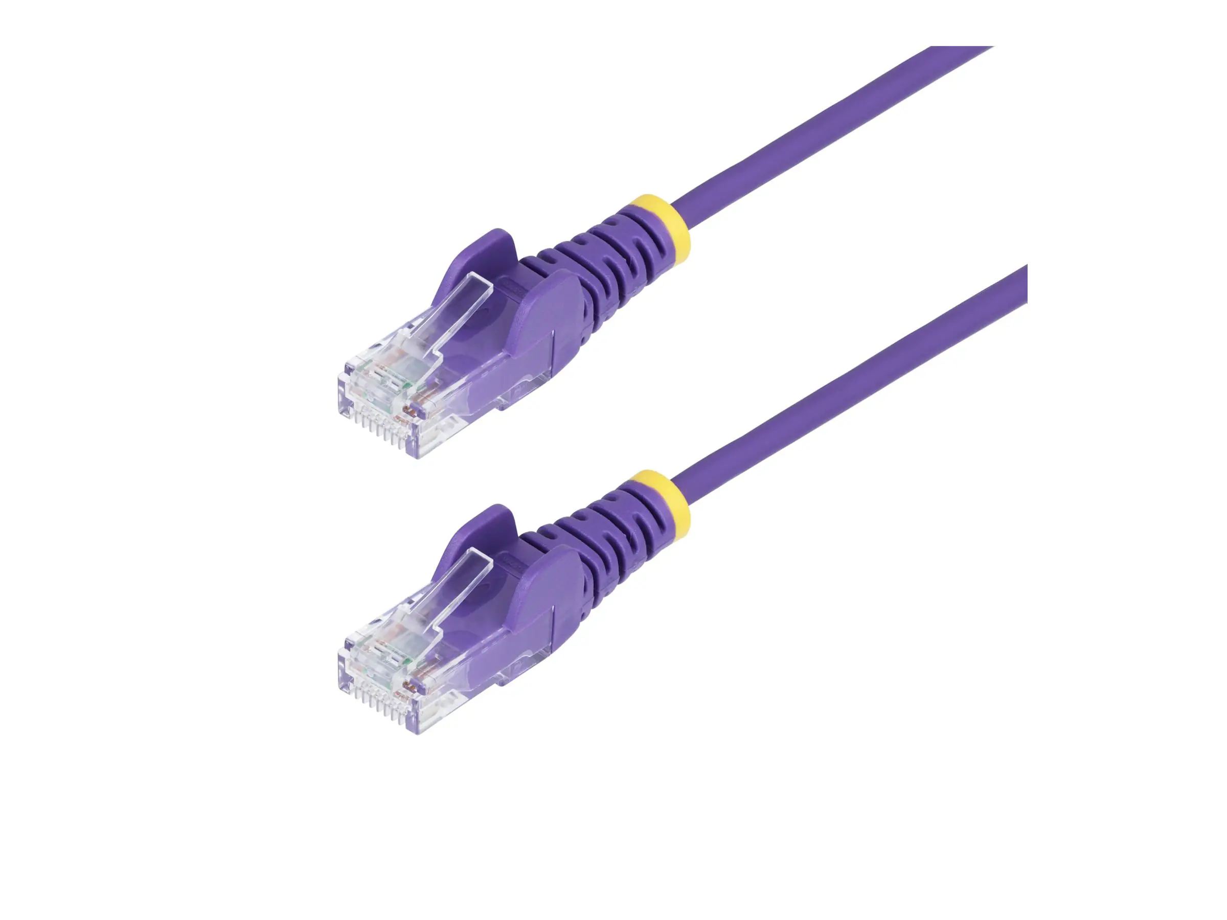 StarTech.com 1.5m Purple Slim CAT6 Ethernet Cable , Snagless, 28AWG, LSZH - Patch-Kabel - RJ-45 (M)