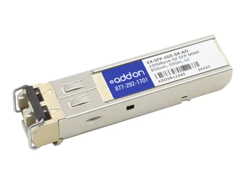 AddOn Juniper EX-SFP-1GE-SX Compatible SFP Transceiver - SFP (Mini-GBIC)-