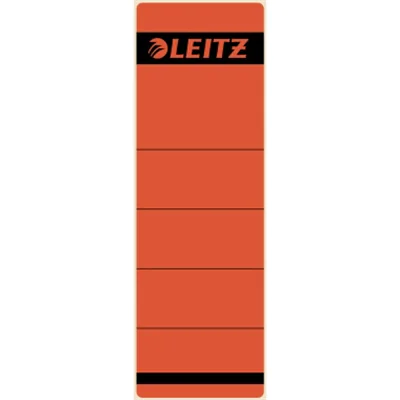 Leitz Ordneretikett 16420025 kurz/breit Papier rot 10 St./Pack.