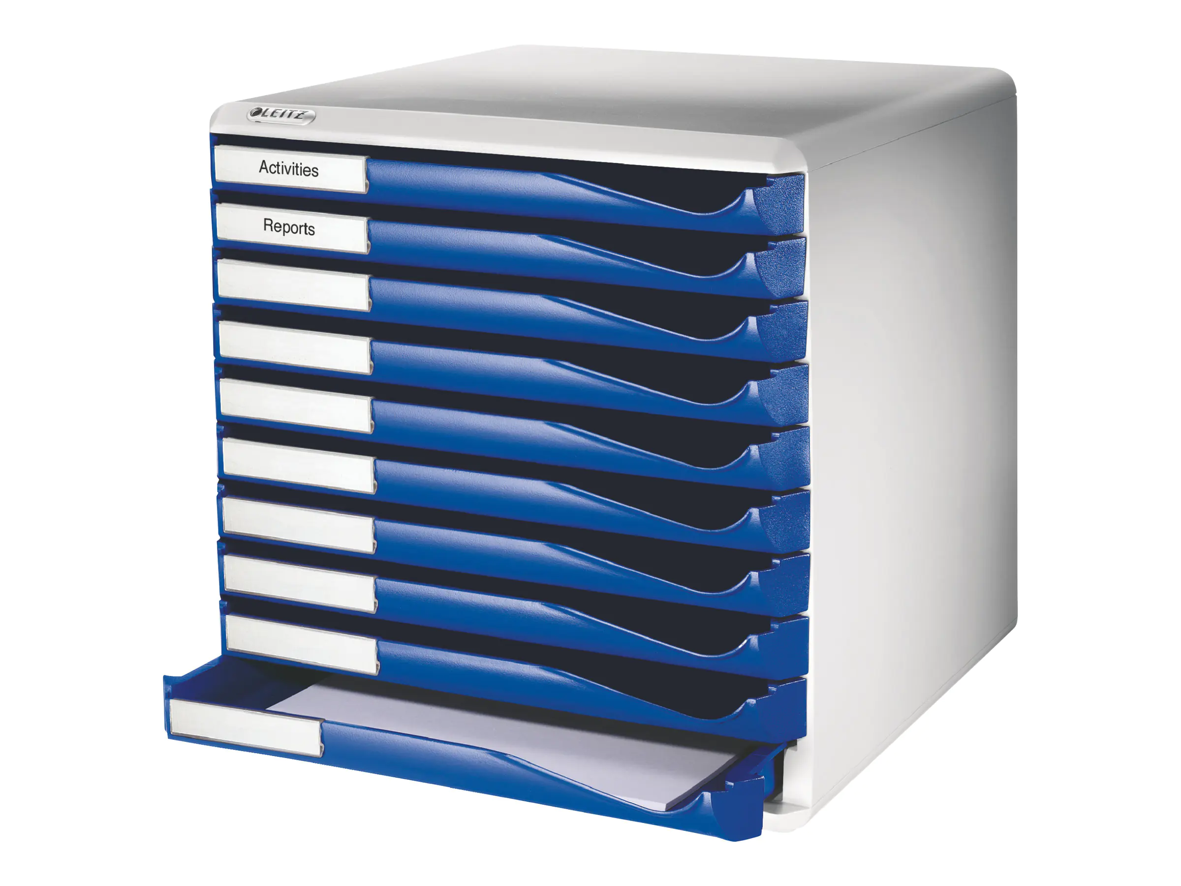 Esselte Leitz Schubladenschrank - 10 Schubfächer - für A4 (210 x 297 mm) 52810035