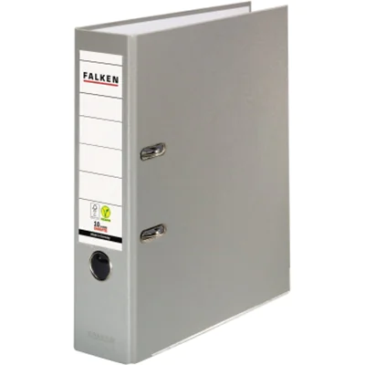 Falken Ordner S80 09984022 DIN A4 80mm PP grau