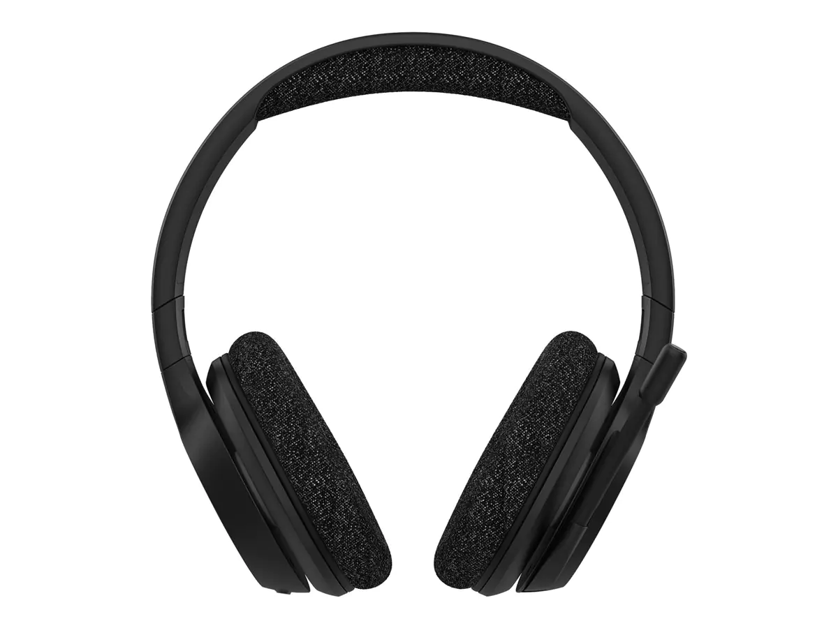Belkin SoundForm Adapt - Kopfhörer mit Mikrofon - ohrumschließend - Bluetooth - kabellos, kabelgebunden - USB-C, 3,5 mm Stecker - Schwarz