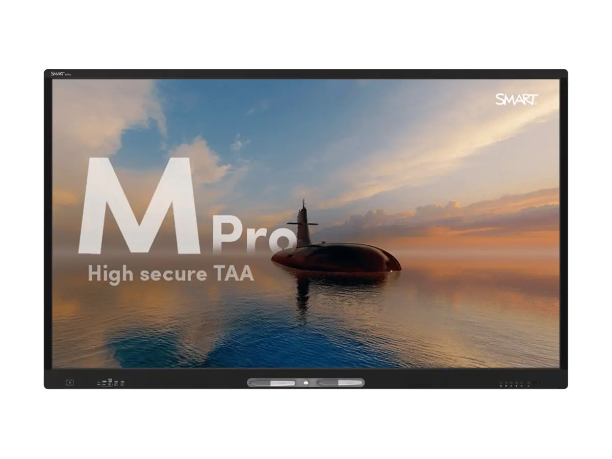 SMART Board M475-V5-P - 190 cm (75") Diagonalklasse M Pro high secure Series LCD-Display mit LED-Hintergrundbeleuchtung - interaktiv - mit Touchscreen (Multi-Touch) M475-V5-P-5A