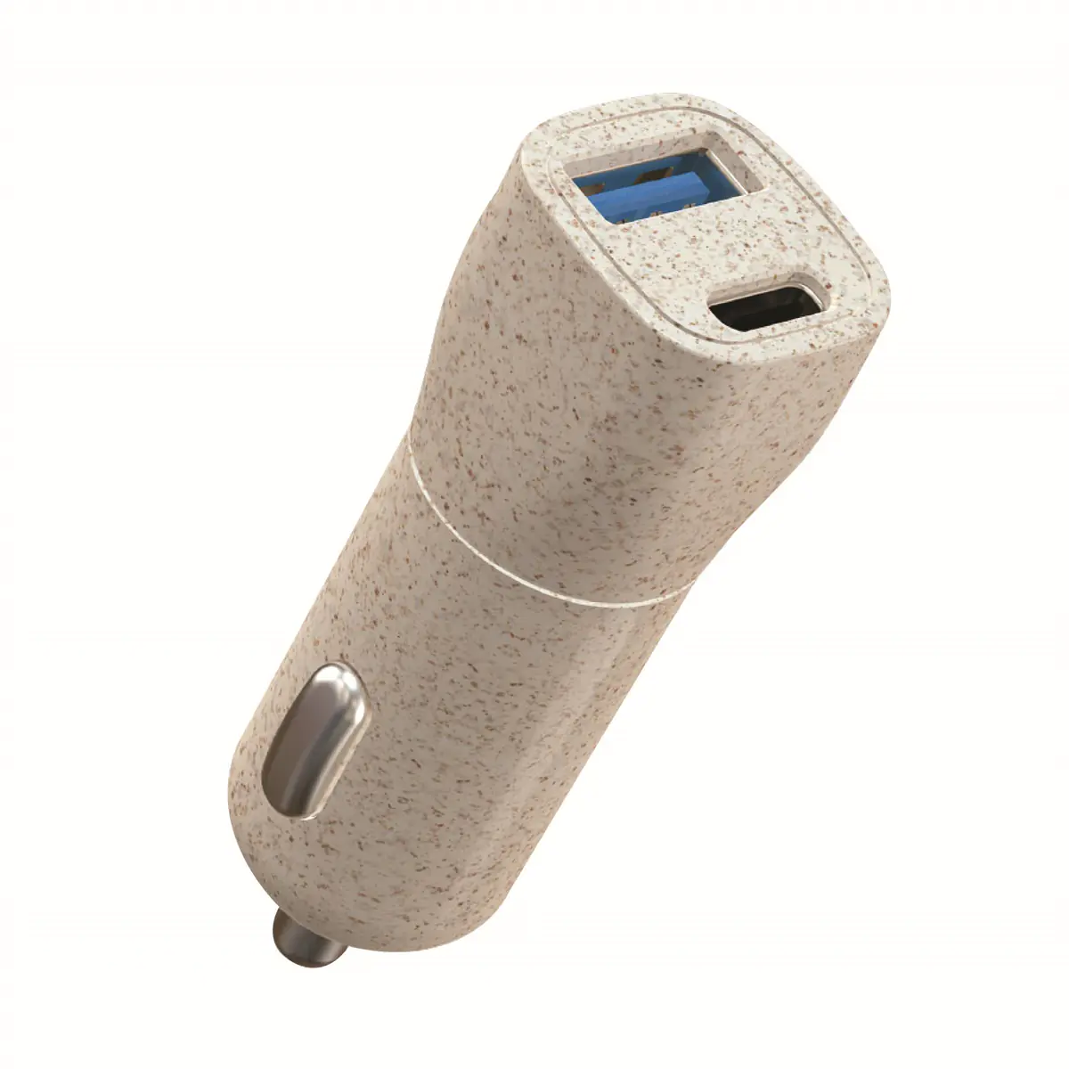 BIOnd Auto-Netzteil - 38 Watt - 3 A - PD, Quick Charge 3.0 - 2 Ausgabeanschlussstellen (USB, 24 pi