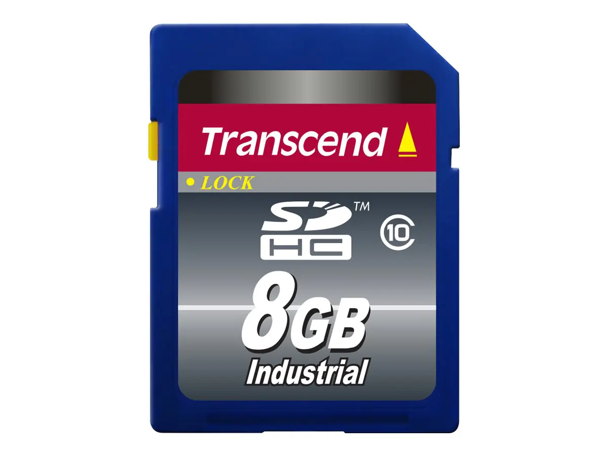 Transcend Industrial - Flash-Speicherkarte - 8 GB - Class 10 - SDHC