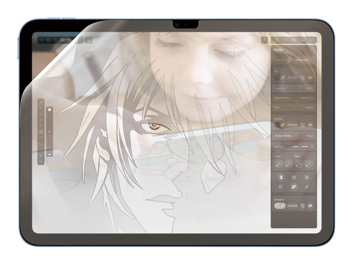 PanzerGlass Graphic Paper - Bildschirmschutz für Tablet - ultrabreite Passform - 10.9" - für Apple 10.9-inch iPad (10. Generation)