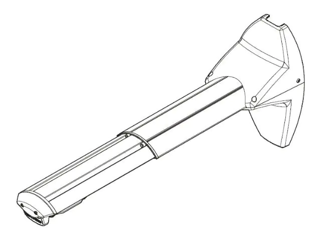 Chief Heavy Duty Single Stud Wall Mount Accessory - Silver - Montagekomponente (Anschluss-Kit)