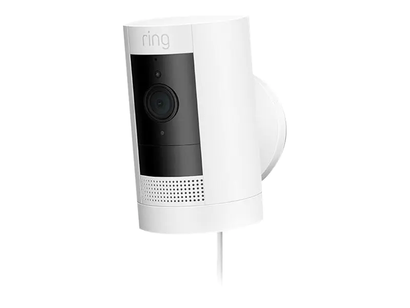 Ring Stick Up Cam Plug-In - 3rd Generation - Netzwerk-Überwachungskamera - Außenbereich,