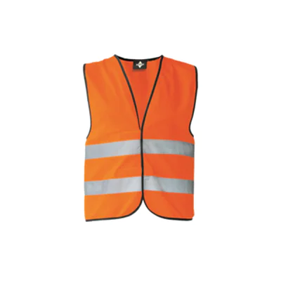korntex Warnweste Wolfsburg XXL reflektierend Klettverschluss 100 % Polyester signal-orange