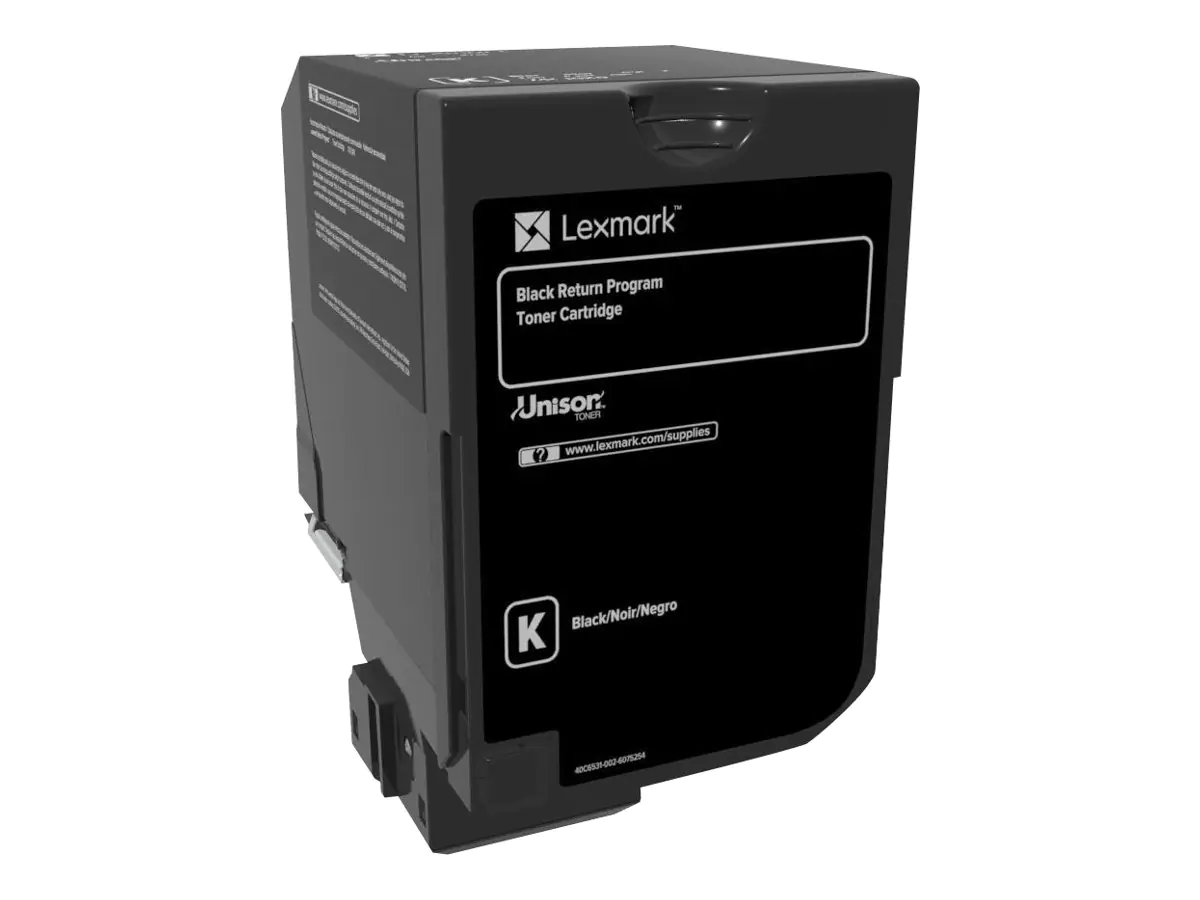 Lexmark - Schwarz - Original - Tonerpatrone LCCP, LRP - für Lexmark CS720de, CS720dte, CS725de, CS725dte, CX725de, CX725dhe, CX725dthe