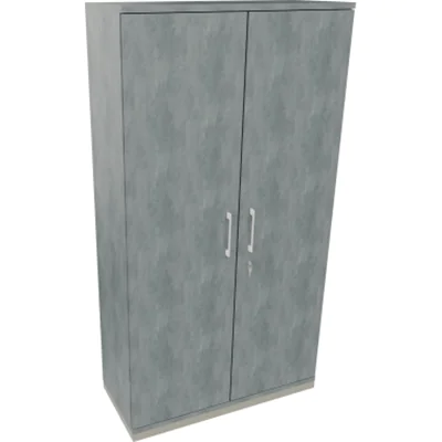 Flügeltürenschrank 5OH B1000xT442xH1869 si/Beton