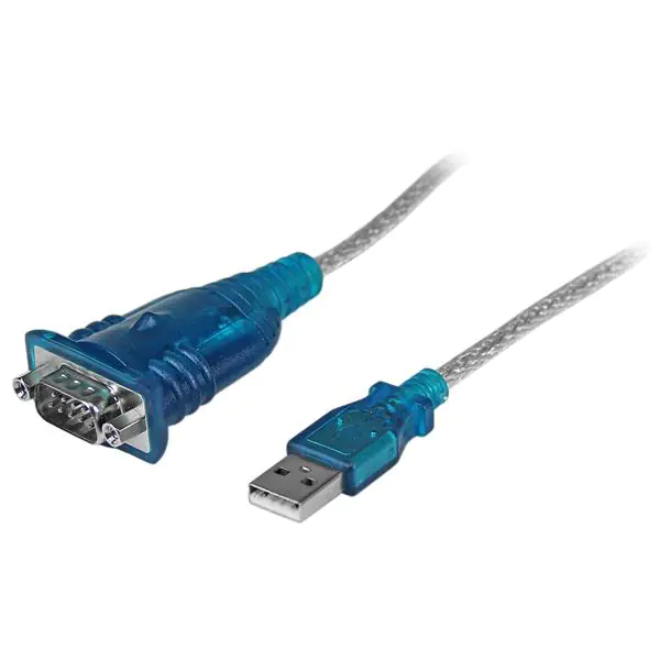 StarTech USB auf Seriell Adapterkabel - USB 2.0 zu RS232 / DB9 Schnittstellen Konverter - Stecker / Stecker - Serieller Adapter - USB 2.0 - RS-232