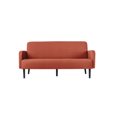 Paperflow Sofa easyChair LISBOA 1.760 x 830 x 815 cm (B x H x T) Stoff (100 % Polyester) rost