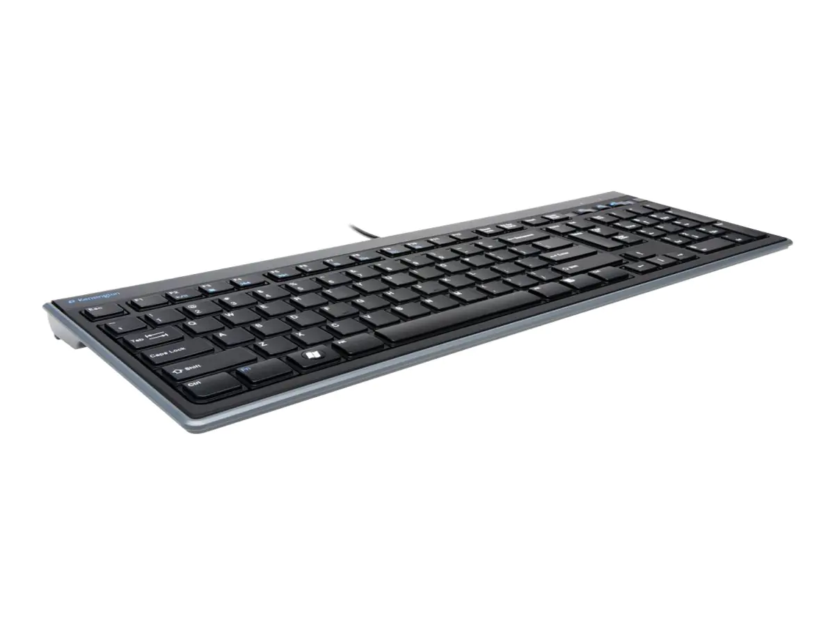 Kensington Advance Fit - Tastatur - USB - Italienisch - Schwarz