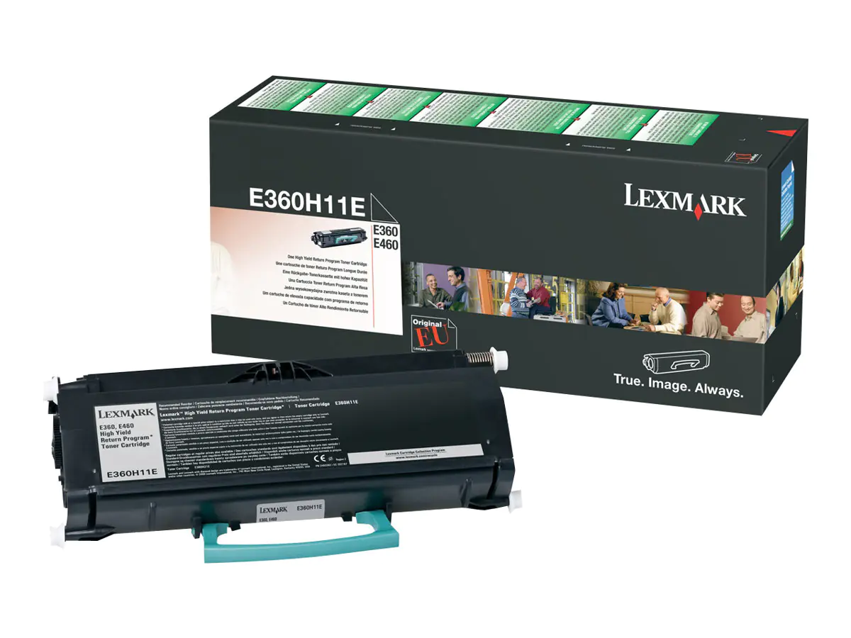 Lexmark - Hohe Ergiebigkeit - Schwarz - Original - Tonerpatrone LRP - für Lexmark E360d, E360dn, E460dn, E460dtn, E460dw