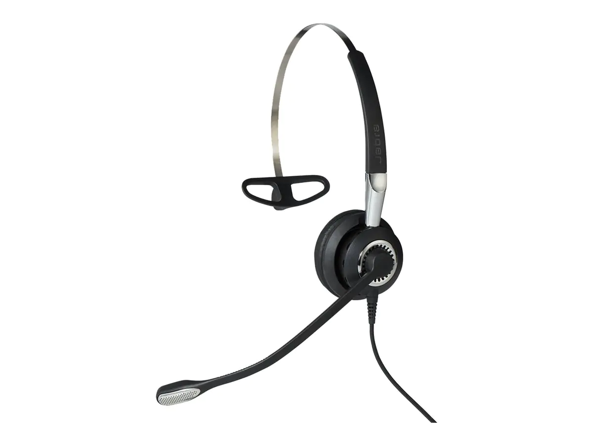 Jabra BIZ 2400 II USB Mono CC MS - Headset - On-Ear - konvertierbar - kabelgebunden - USB - Zertifiziert für Skype für Unternehmen