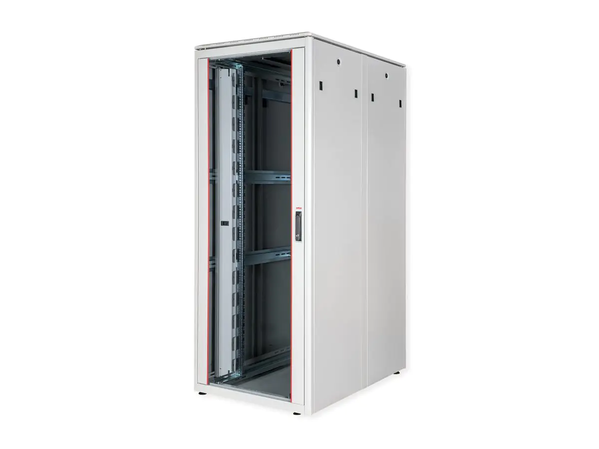 ROLINE Pro - Schrank Netzwerkschrank - mit Glastür, 800 x 1200 mm (B x T) 26.21.0065