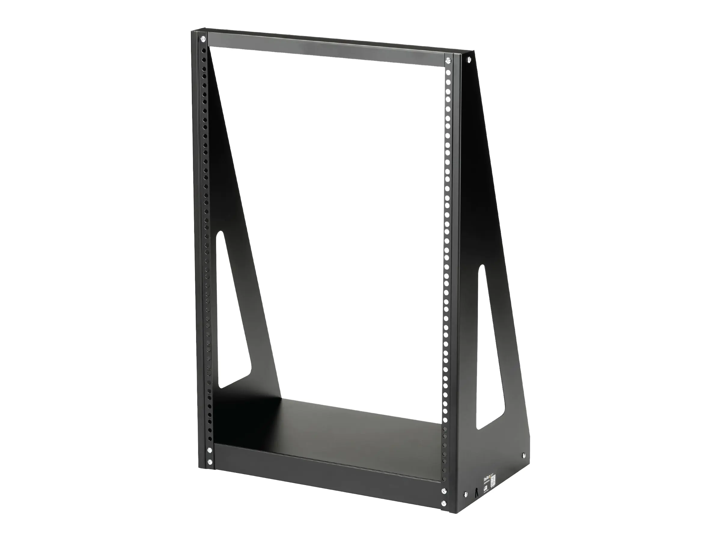 StarTech.com Startech 2 Pfosten Schwerlast Rack - Open Frame Server Rack - 16HE - Schrank offener Rahmen - 2 Pfosten - 16U - 48.3 cm (19") 2POSTRACK16