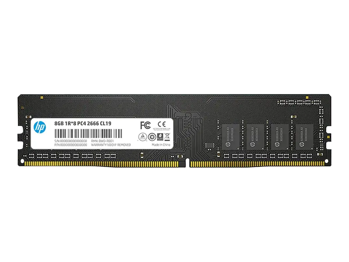 HP V2 - DDR4 - Modul - 8 GB - DIMM 288-PIN - 2666 MHz / PC4-21300 - CL19 - 1.2 V - ungepuffert - non-ECC