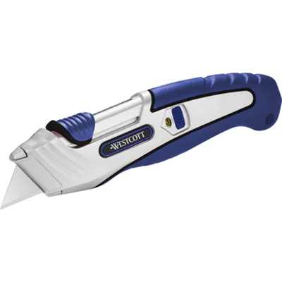 Westcott Sicherheitsmesser Mehrweg 18mm 9, 15, 25mm 1 Glied Metall nicht rostfrei schwarz/blau/silber