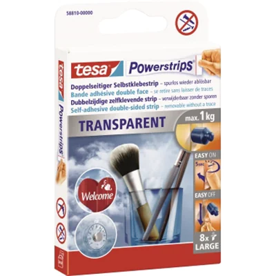 Tesa 58810-00000-20, Transparent, 8 Stück(e)