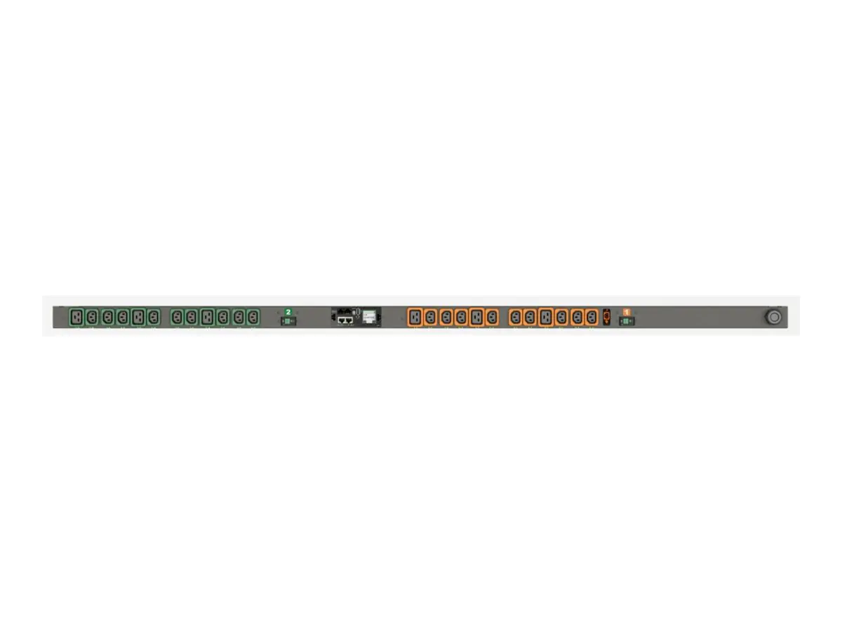 Vertiv Geist Switched Outlet Level Monitoring MGU5MGB1-24PH63-3PS6B2A10-S - Stromverteilungseinh