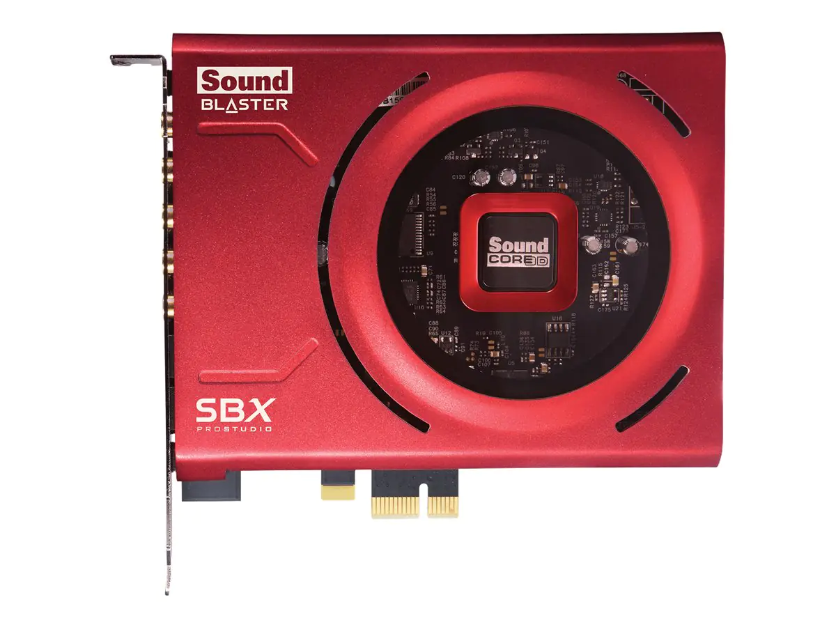 Creative Sound Blaster Z SE - Soundkarte - 24-Bit - 192 kHz - 116 dB S/N - 5.1 - PCIe - Sound Core3D