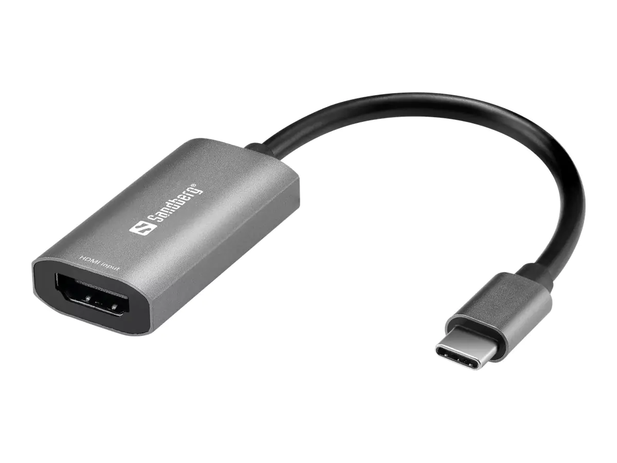 Sandberg - Videoadapter - HDMI weiblich zu 24 pin USB-C männlich - 4K Unterstützung