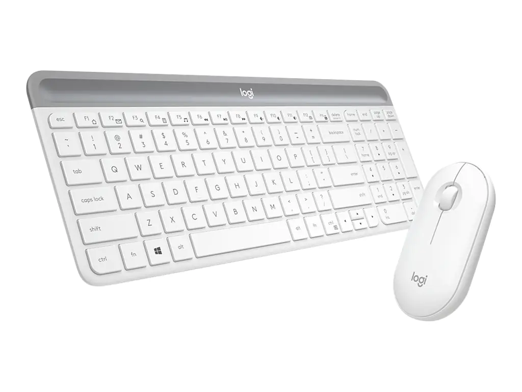 Logitech Slim Wireless Combo MK470 - Tastatur-und-Maus-Set - QWERTZ - 920-009189