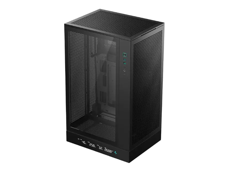Deepcool CH270 Digital schwarz Tempered Glass - Gehäuse - ATX