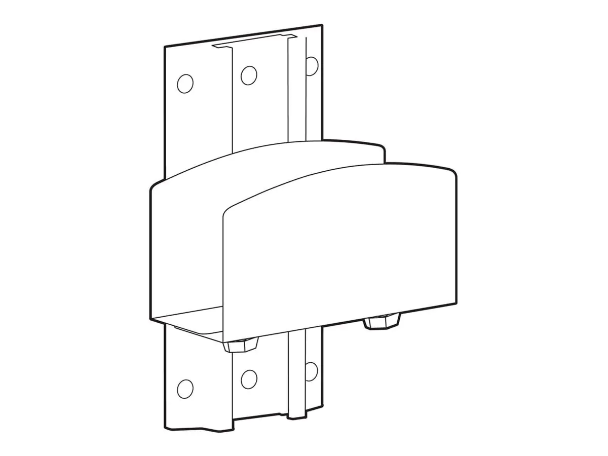 Ergotron LX Pro - Befestigungskit (Wandschiene 10", CPU-Halter, Kissen, Klammer, Befestigungen)