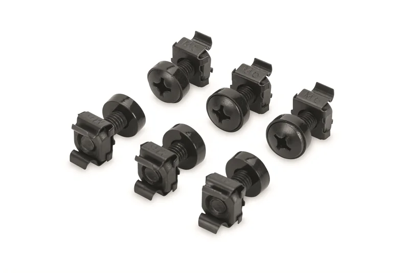 Digitus DN-19 SET - Schrauben, Muttern und Unterlegscheiben für Rack - 48.3 cm (19") (Packung mit 50) - für P/N: DN-19 07U-6/6, DN-19 09U-6/6, DN-19 12U-6/6, DN-19 16U-6/6, DN-19 20-U, DN-19 20U-6/6