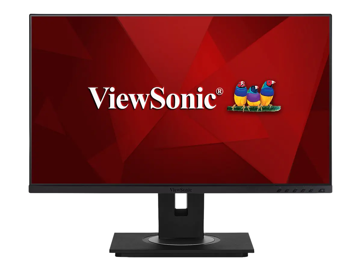 ViewSonic VG2448a-2 - LED-Monitor - 61 cm (24") (23.8" sichtbar) - 1920 x 1080 Full HD (1080p) @ 60 Hz - IPS - 250 cd/m² - 1000:1 - 5 ms - HDMI, VGA, DisplayPort - Lautsprecher