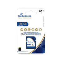 MediaRange SD-Card 128GB SDXCÖ UHS-1 Klasse 10, 128GB