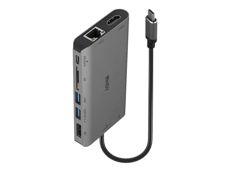 Lindy USB 3.2 Type C Laptop Mini Dock - Dockingstation 43323
